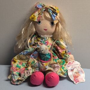 Mother Goose Collectibles Mary Had A Little Lamb Doll